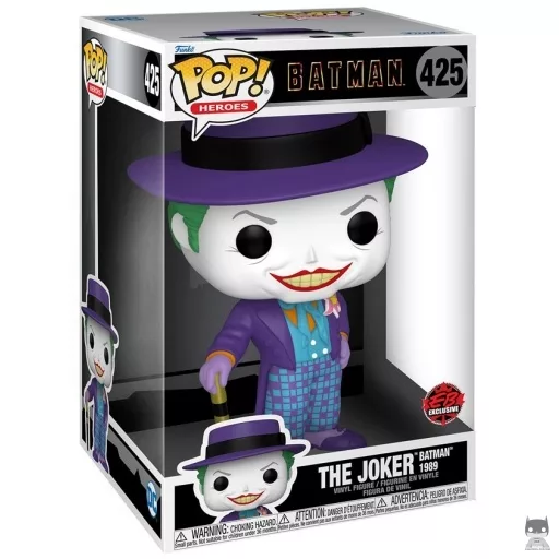 Figura Funko Pop! Joker (Batman 1989) (Supersized) (DC Comics)