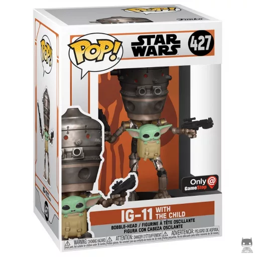 Figura Funko Pop! IG-11 con El Niño (IG-11)
