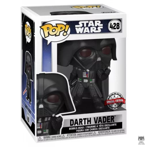 Figura Funko Pop! Darth Vader (Star Wars: Episodio V, El imperio contraataca)