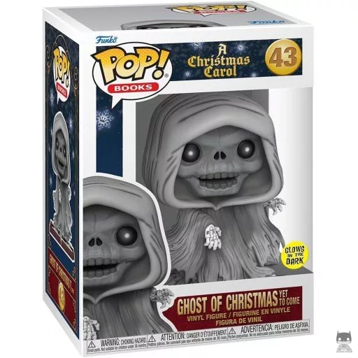Figura Funko Pop! Fantasma de las Navidades futuras (Brilla en la oscuridad) (Cuento de Navidad)