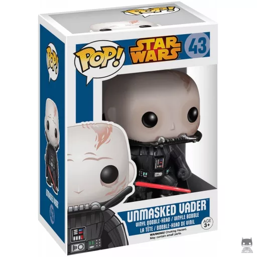 Figura Funko Pop! Darth Vader sin máscara (Darth Vader)