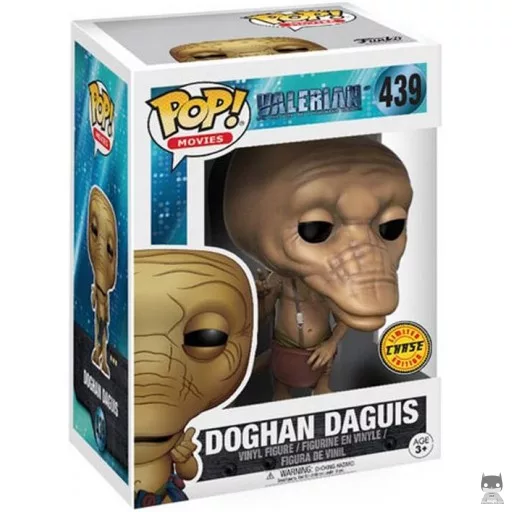 Figura Funko Pop! Doghan Daguis con bandolera (Chase) (Valerian y la ciudad de los mil planetas)