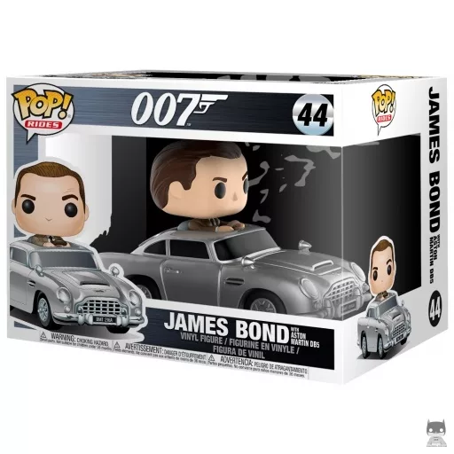 Figura Funko Pop! James Bond con el Aston Martin DB5 (James Bond)