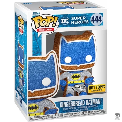 Figura Funko Pop! Batman de jengibre (Purpurina de diamante) (Festival of Fun 2022)