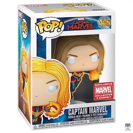 Figura Funko Pop! Capitana Marvel (Volando) (Captain Marvel)
