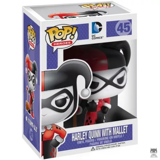 Figura Funko Pop! Harley Quinn con mazo (Harley Quinn (Harleen Quinzel))
