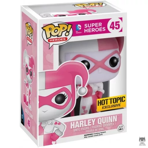 Figura Funko Pop! Harley Quinn (Rosa y blanco) (Harley Quinn (Harleen Quinzel))