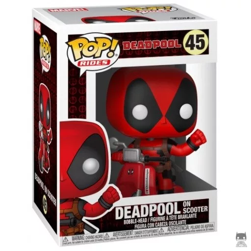 Figura Funko Pop! Deadpool en patinete (Deadpool)