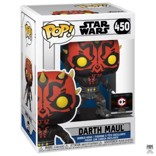 Figura Funko Pop! Darth Maul con el Sable Oscuro (Chalice Collectibles)