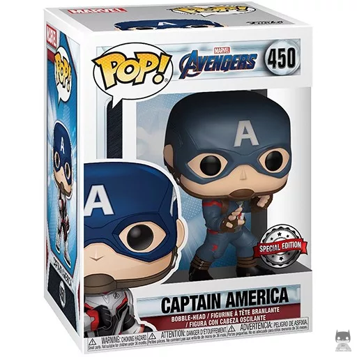Figura Funko Pop! Capitán América (Capitán América (Steve Rogers))