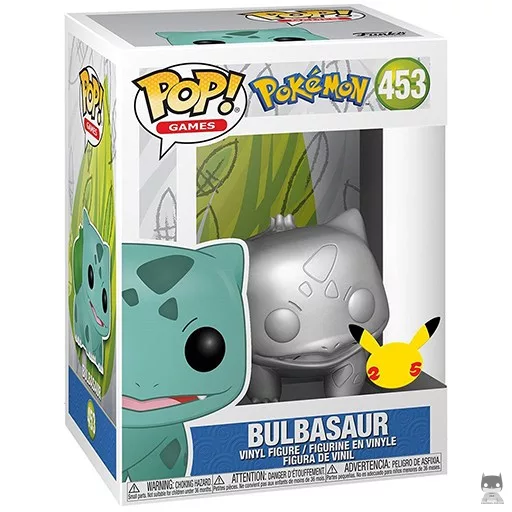 Figura Funko Pop! Bulbasaur (Plateado) (Bulbasaur)