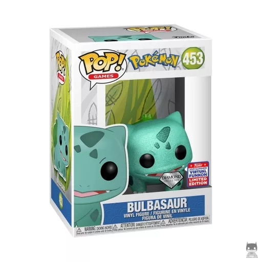 Figura Funko Pop! Bulbasaur (Purpurina de diamante) (Bulbasaur)
