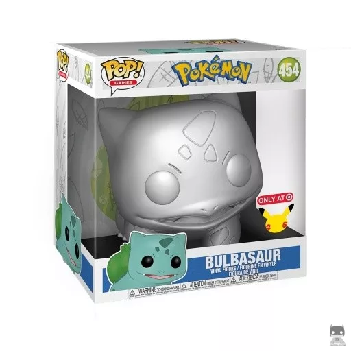 Figura Funko Pop! Bulbasaur (Supersized 10'' & Metalizado) (Bulbasaur)