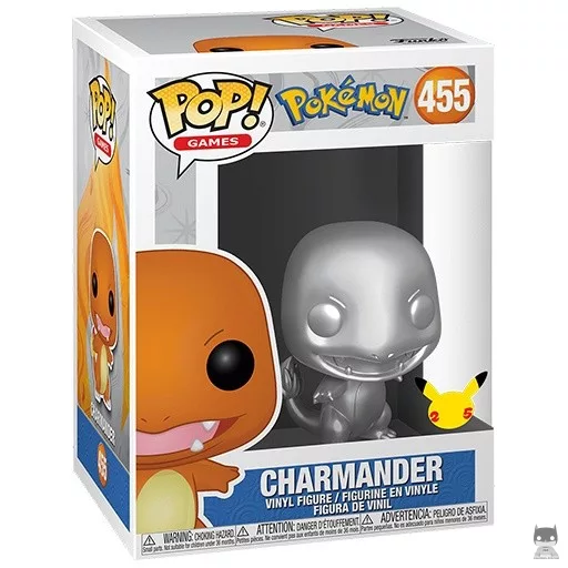 Figura Funko Pop! Charmander (Plateado) (Charmander)