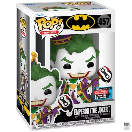 Figura Funko Pop! Joker Emperador (New York Comic Con (convención de otoño) 2022)