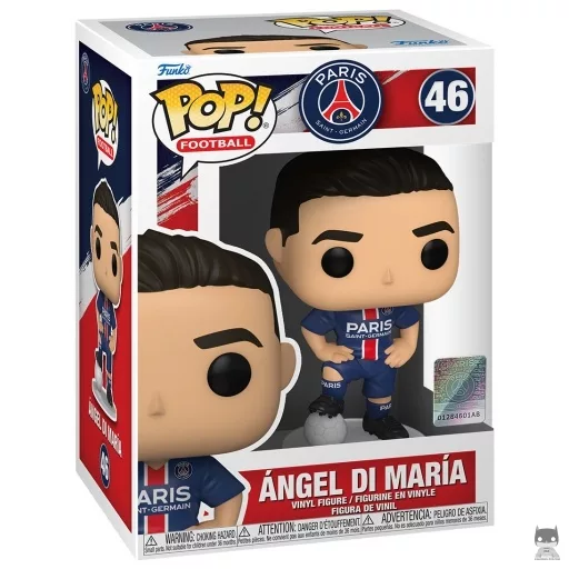 Figura Funko Pop! Angel Di Maria (Paris Saint-Germain) (Game Day 2021)