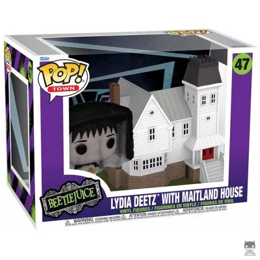 Figura Funko Pop! Lydia Deetz con la casa Maitland (Beetlejuice)