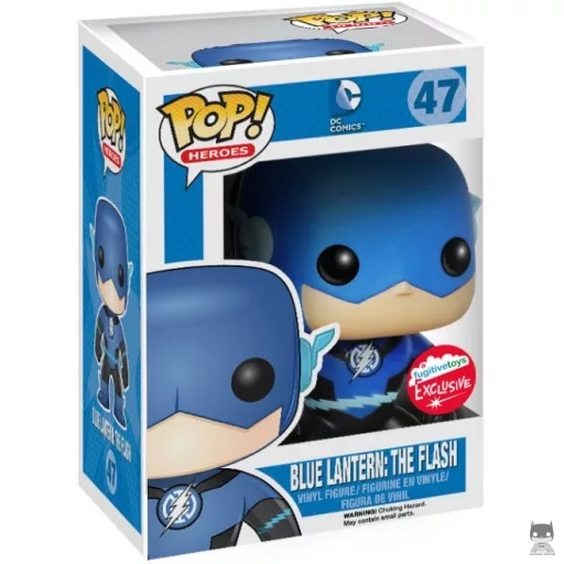 Figura Funko Pop! Flash Linterna Azul (Fugitive Toys)