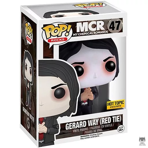 Figura Funko Pop! Gerard Way (con corbata roja) (My Chemical Romance)