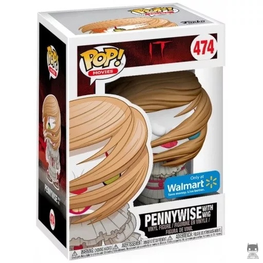 Figura Funko Pop! Pennywise con peluca (It)