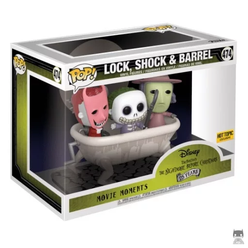 Figura Funko Pop! Lock, Shock & Barrel (Pesadilla antes de Navidad)