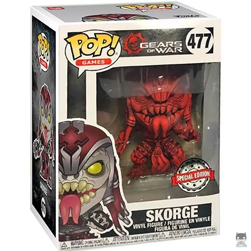 Figura Funko Pop! Skorge (Rojo) (Gears of War)