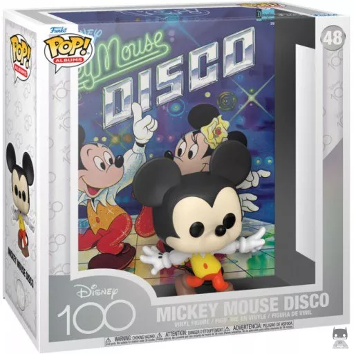 Figura Funko Pop! Mickey Mouse disco (Disney 100)