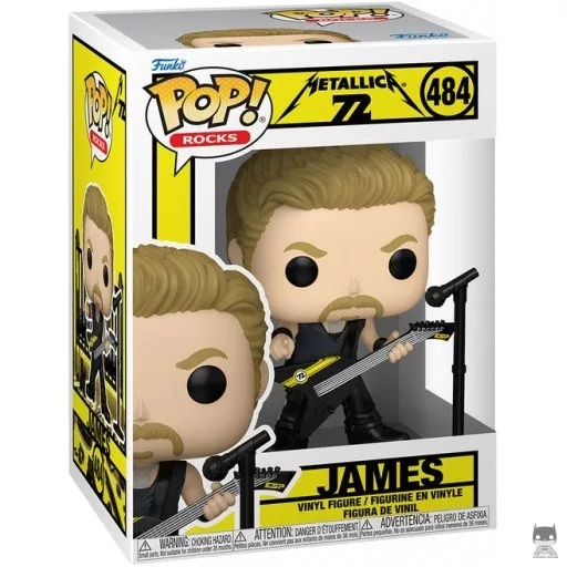 Figura Funko Pop! James (72 Seasons) (Metallica)