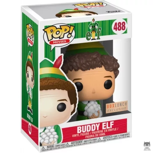 Figura Funko Pop! Buddy el Elfo con bolas de nieve (Elf)