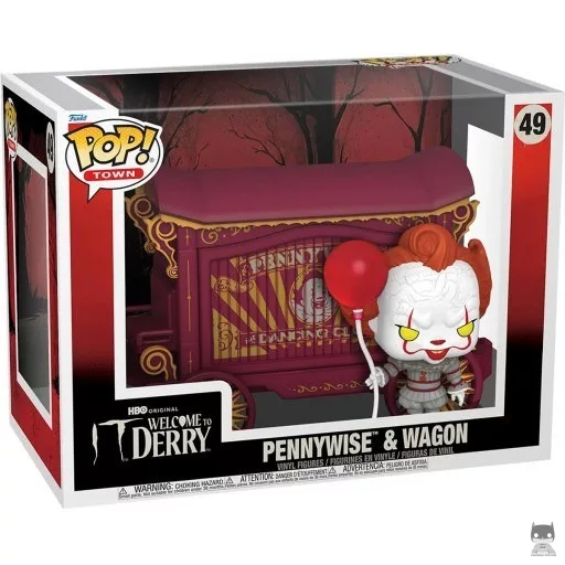 Figura Funko Pop! Pennywise & carreta (Pennywise)
