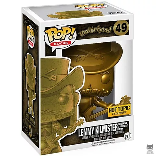 Figura Funko Pop! Lemmy Kilmister (Dorado) (Motörhead)