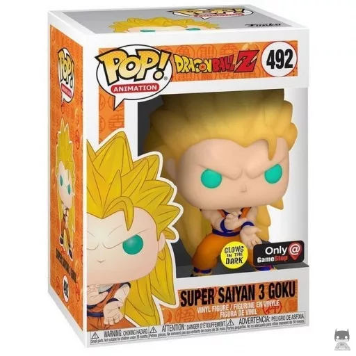 Figura Funko Pop! Goku Super Saiyan 3 (Brilla en la oscuridad) (Goku)