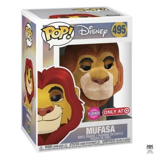 Figura Funko Pop! Mufasa (Flocado) (El rey león)
