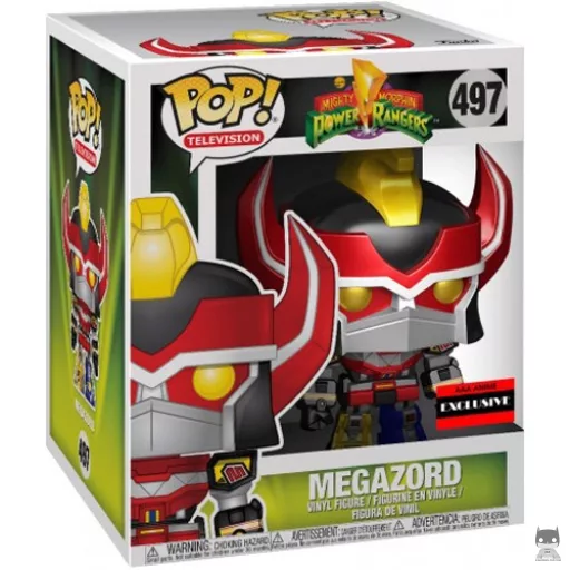 Figura Funko Pop! Megazord (Metalizado) (Supersized) (AAA Anime)