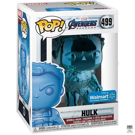 Figura Funko Pop! Hulk (Azul cromado) (Hulk (Bruce Banner))
