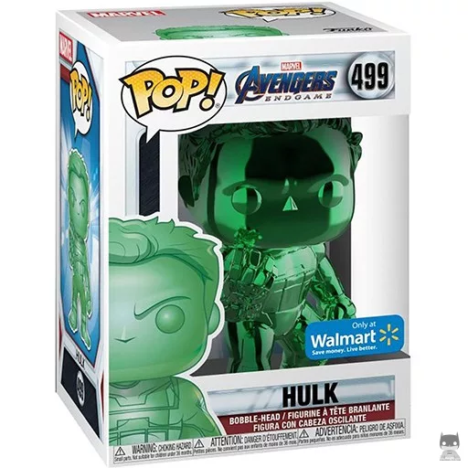 Figura Funko Pop! Hulk (Verde cromado) (Hulk (Bruce Banner))
