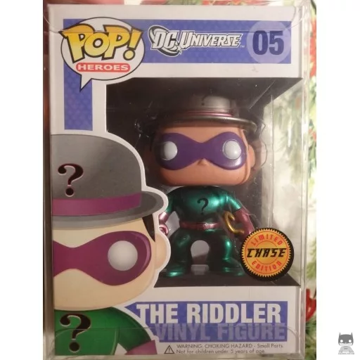 Figura Funko Pop! Enigma (Metalizado) (DC Universe)