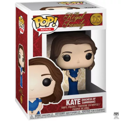 Figura Funko Pop! Kate Middleton, duquesa de Cambridge (La familia real)