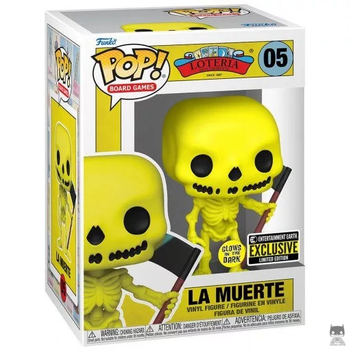 Figura Funko Pop! La Muerte (Brilla en la oscuridad) (Entertainment Earth)
