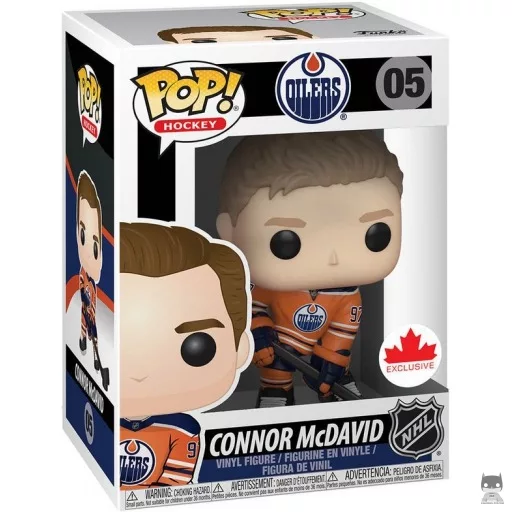 Figura Funko Pop! Connor McDavid (Camiseta naranja) (NHL)