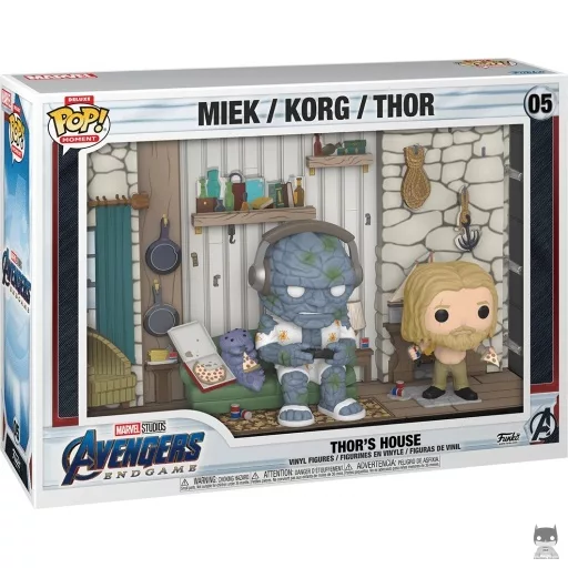 Figura Funko Pop! La casa de Thor (Miek, Korg & Thor) (Deluxe)