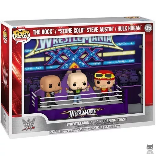 Figura Funko Pop! Brindis de apertura de WrestleMania 30 (Movie Moment)