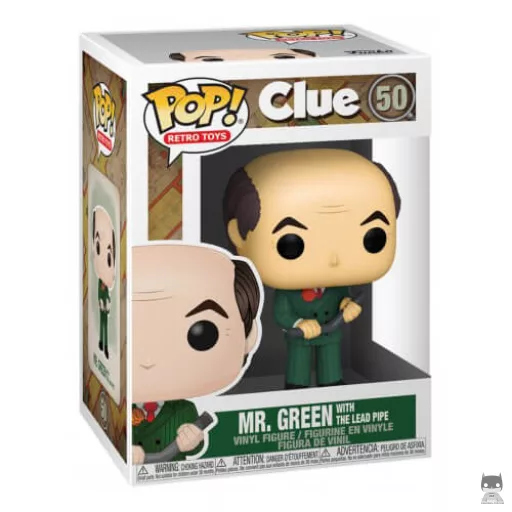 Figura Funko Pop! Reverendo Verdi (Cluedo)