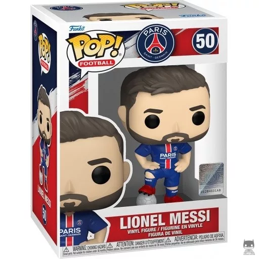 Figura Funko Pop! Lionel Messi (Paris Saint-Germain) (Ligue 1 (liga francesa de fútbol))