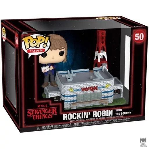 Figura Funko Pop! Rockin' Robin con la Squawk (Stranger Things)