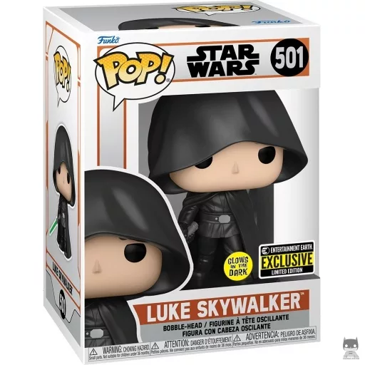 Figura Funko Pop! Luke Skywalker (Brilla en la oscuridad) (Luke Skywalker)
