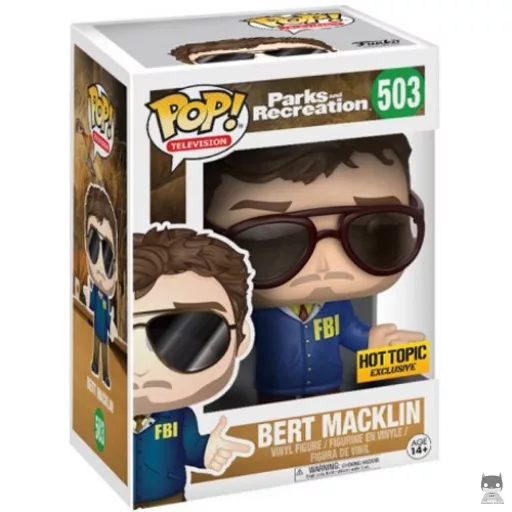 Figura Funko Pop! Andy Dwyer (como Bert Macklin) (Andy Dwyer)