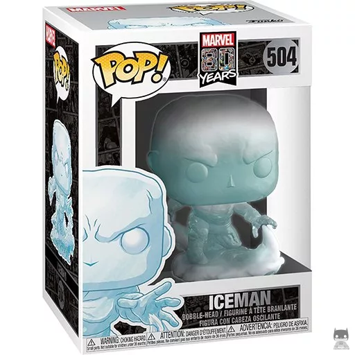 Figura Funko Pop! Hombre de Hielo (Marvel 80 años)