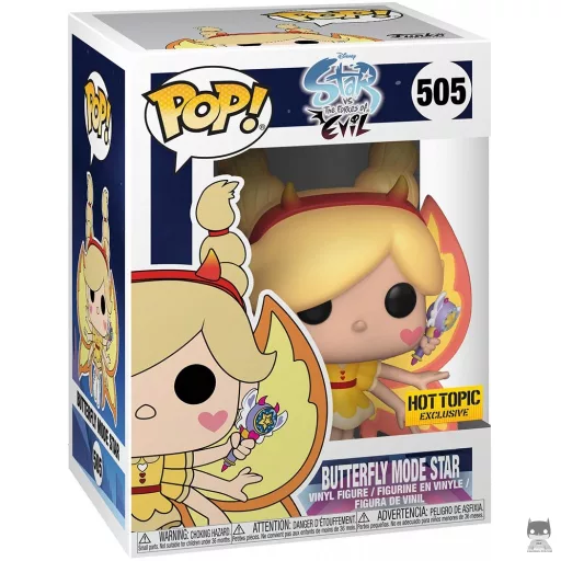 Figura Funko Pop! Star modo mariposa (Star vs. las fuerzas del mal)