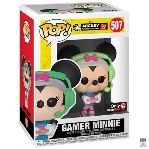 Figura Funko Pop! Minnie gamer (Minnie Mouse)